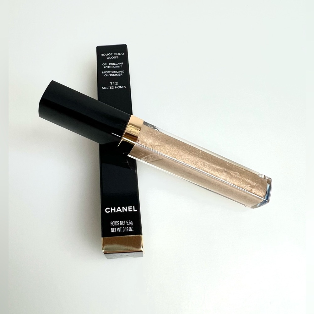 🌸 Chanel Rouge Coco Gloss #712 “Melted Honey”🌸